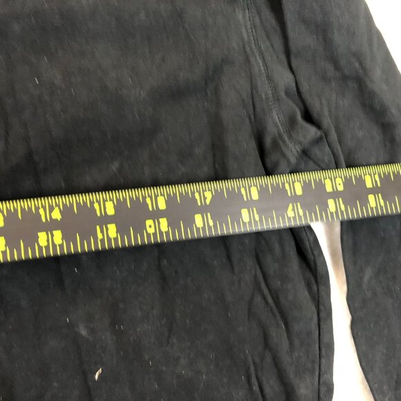 American Eagle Mens Long Sleeve T-Shirt Large Black Athletic Fit Pullover Casual - Picture 4 of 9